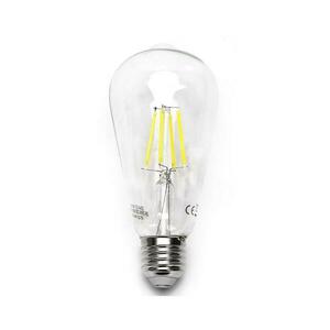 B.V. LED Izzó FILAMENT ST64 E27/6W/230V 6500K - B10106QLN kép