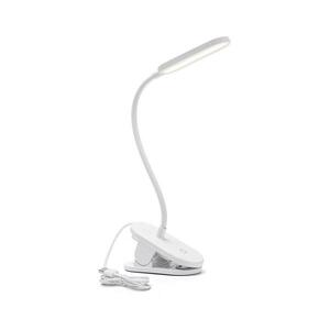 B.V. - LED Dimmelhető asztali lámpa klipsszel LED/2, 5W/5V fehér B10311J04 kép