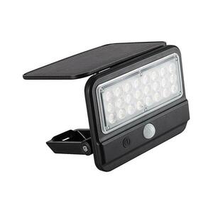 Rabalux 77040 - FLAXTON LED 7W 3, 7V IP54 napelemes fali lámpa, fekete 77040 kép
