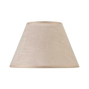 Csere JUTA E27 árnyékoló, 19 cm átmérő, bézs színű LN-1.D.2 juta shade kép