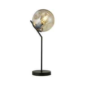 Searchlight EU22121-1BK - Asztali lámpa PUNCH 1xE27/10W/230V fekete EU22121-1BK kép