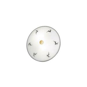 Kolarz 731.U12.4.133- Mennyezeti lámpa NONNA 2xE14/60W/230V Ø 32 cm szürke/sárgaréz 731.U12.4.133 kép