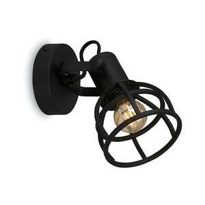 Briloner 2669-015 - Fali spotlámpa RETRO 1xE14/25W/230V fekete 2669-015 kép