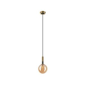 Csillár zsinóron ROLLO 1xG9/5W/230V arany/füstös bézs LM-1.218 kép