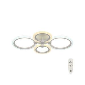 LED Dimmelhető felületre szerelhető csillár LED/45W/230V 3000-6500K + távirányító 23394 kép