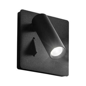 Ideal Lux - LITE LED 3W 230V CRI 90 fekete fali spotlámpa 250113 kép