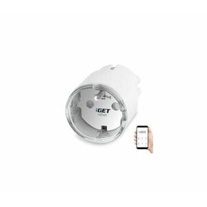 iGET Okos konnektor fogyasztásméréssel 3680 W/230 V Wi‑Fi Tuya 75020813 kép