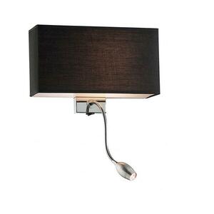 Ideal Lux - LED flexibilis fali lámpa HOTEL 1xE27/60W + LED/1, 5W/230V 35956 kép
