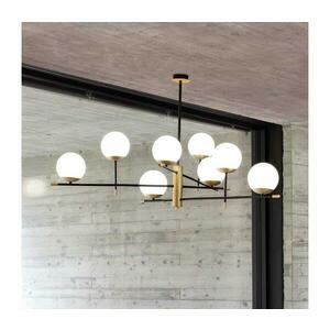Ideal Lux - Csillár rúdon GOURMET 9xE14/28W/230V átm. 131, 5 cm arany 289489 kép
