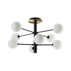 Ideal Lux - LED Csillár rúdon COSMOPOLITAN 8xG9/3W/230V átm. 64 cm fekete 328485 kép