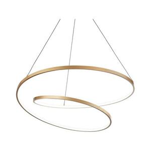 Ideal Lux - LED Csillár zsinóron OZ LED/52W/230V átm. 80 cm CRI 90 arany 269467 kép
