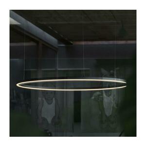 Ideal Lux - LED csillár kábelre függesztett ORACLE SLIM LED/42W/230V 3000K átmérő 90 cm fekete 304427 kép