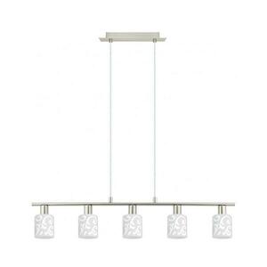 Eglo - LED csillár MY CHOICE 5xE14/4W/230V króm/fehér 1xEG31119+5xEG90257 kép