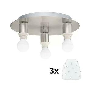 Eglo - LED mennyezeti lámpa MY CHOICE 3xE14/4W/230V króm/fehér 1xEG31131+3xEG94749 kép