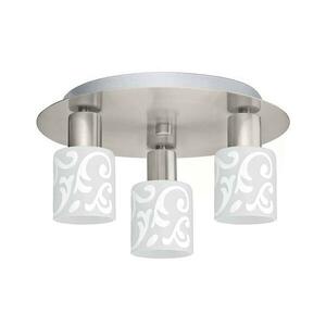 Eglo - LED mennyezeti lámpa MY CHOICE 3xE14/4W/230V króm/fehér 1xEG31131+3xEG90257 kép