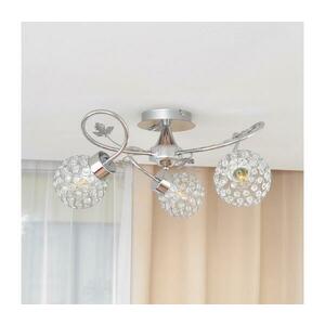 Felületre szerelhető csillár SOPHIA 3xE27/15W/230V fényezett króm/átlátszó W-A 1455/3 CH kép