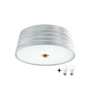 Eglo 32111- LED Mennyezeti lámpa FONSEA 1 2xE27/9W/230V ezüst/réz EG32111+P5306 kép