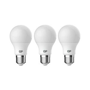 KÉSZLET 3x LED Izzó A60 E27/8, 6W/230V 2700K - GP kép