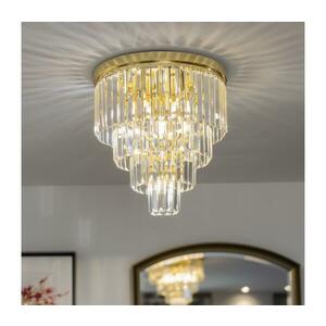 BRILAGI - LED kristály mennyezeti lámpa MOZART 5xE14/40W/230V aranyszínű BG-FC17106/4+1-GLD kép