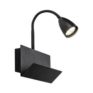 Rabalux 71089 - Fali lámpa polccal TACITO 1xGU10/25W/230V fekete 71089 kép