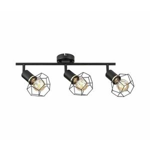 Rabalux 71067 - Spotlámpa FRAN 3xE27/40W/230V fekete 71067 kép