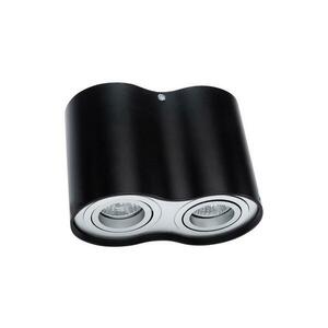 Spotlámpa TUBA 2xGU10/50W/230V fekete C1234-2L BL kép