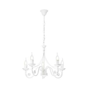 Csillár láncon DONATO 5xE14/40W/230V fehér LM-5.29/BIAŁY MAT kép