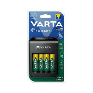 Varta 57687101441 - LCD akkumulátortöltő 4xAA/AAA 2100mAh 230V 57687101441 kép