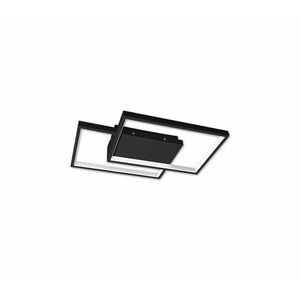 Dimmelhető LED mennyezeti lámpatest LED/45W/230V 3000-6500K fekete + távirányító POLARIS BLACK 45W-CCT kép