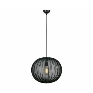 Markslöjd 108791 - Csillár zsinóron FORENCE 1xE27/40W/230V átm. 50 cm fekete 108791 kép
