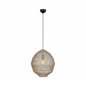 Markslöjd 108773 - Csillár zsinóron TAZZA 1xE27/40W/230V arany 108773 kép