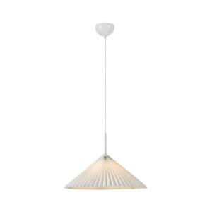 Markslöjd 108711 - Csillár zsinóron PLISADO 1xE27/40W/230V átm. 50 cm fehér 108711 kép