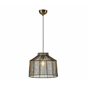 Markslöjd 108667 - Csillár zsinóron CAPANNA 1xE27/40W/230V réz 108667 kép