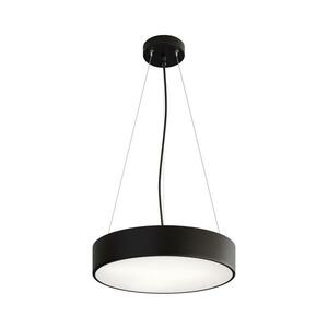 Csillár zsinóron CLEO 3xE27/24W/230V átm. 40 cm fekete 5907623690241 kép