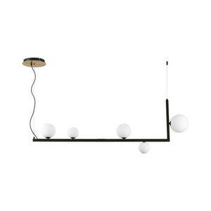 Ideal Lux - LED Csillár zsinóron BIRDS 5xG9/3W/230V fekete/arany 273648 kép