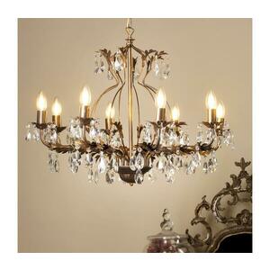 ONLI - Csillár láncon TERESA 8xE14/6W/230V bronz 4670/8 kép