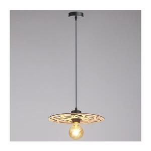 HEXE Csillár zsinóron FALCO 1xE27/60W/230V átm. 30 cm bézs 0707 kép