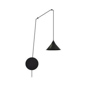EMIBIG Csillár zsinóron ABRAMO 1xE27/15W/230V fekete 160/1 kép