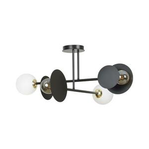 EMIBIG Csillár rúdon MINERVA 2xE27/15W + 2xE14/10W/230V fekete 612/4 kép