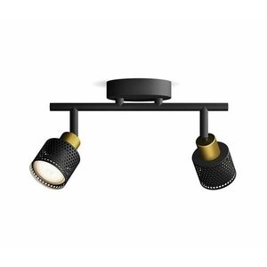 Philips - Spotlámpa NIALL 2xGU10/5W/230V fekete/réz 8720169300095 kép