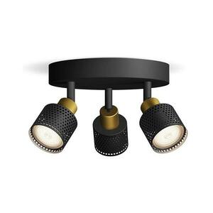 Philips - Spotlámpa NIALL 3xGU10/5W/230V fekete/réz 8720169300156 kép