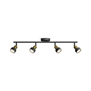 Philips - Spotlámpa CONDUIT 4xGU10/5W/230V fekete/réz 8720169299931 kép