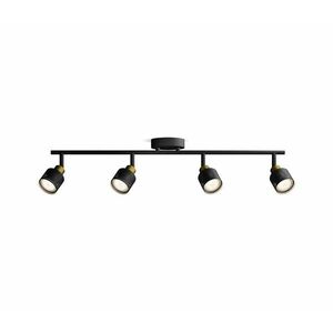 Philips - Spotlámpa NIALL 4xGU10/5W/230V fekete/réz 8720169300132 kép