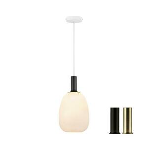 Nordlux - ALTON lógcsillár 1xE27/60W/230V fehér/fekete/antikolt réz 47303001 kép