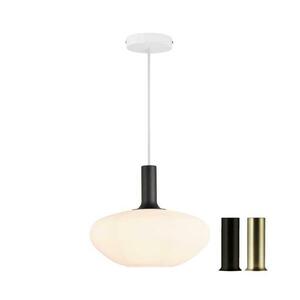 Nordlux - ALTON lógcsillár 1xE27/60W/230V fehér/fekete/antikolt réz 48973001 kép