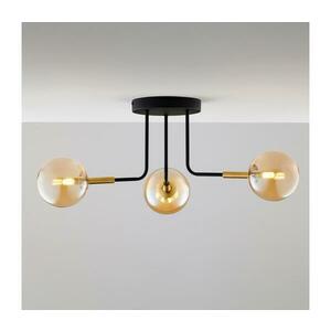 Jupiter 2037 - Felületre szerelhető csillár BURANO 3xG9/10W/230V fekete/arany/bézs 2037 kép