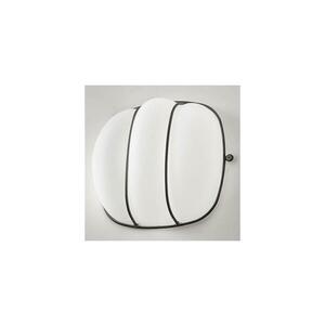 SIRU - Fali lámpa CAGE 1xGX53/10W/230V 20 cm fekete/fehér Velencei üveg MA452-020BLLA kép