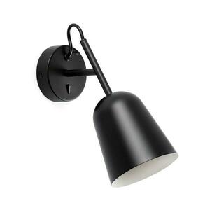 FARO Barcelona FARO 28257 - Fali lámpa STUDIO 1xE14/8W/230V fekete 28257 kép