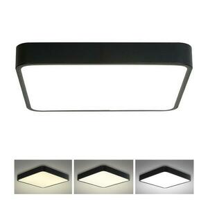 Brilagi - LED mennyezeti lámpatest POOL SQUARE LED/48W/230V 50x50 cm fekete BRI054 kép