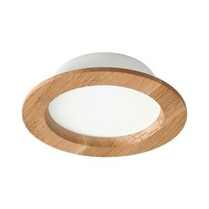 LED Beépíthető lámpa WOODY SPOT LED/12, 5W/230V 3000K tölgy ø 16 cm LD-PO-2/DĄB kép